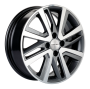 Легковой диск Khomen Wheels KHW1609 6x16 4x100 ET50 60,1 Gray-FP