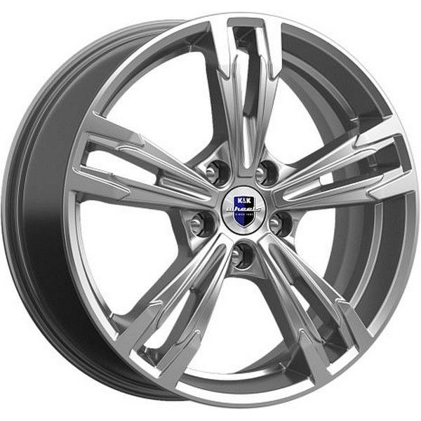 КиК Karrera Light (КС935) 7x18 5x114,3 ET38 67,1 Дарк платинум